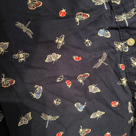 Gap Bug Print button down shirt 🐞 🦋 🐛 - Picture 11 of 13